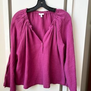 JOHNNY WAS Calme’ Top * Pink Magenta * Size Large